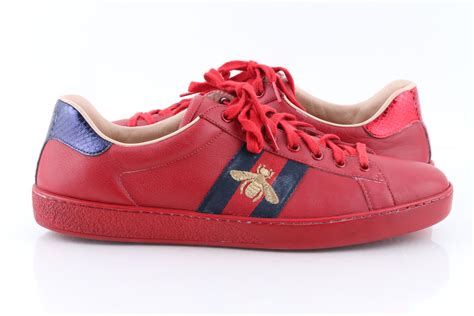 red gucci shoes women's|all red gucci shoes.